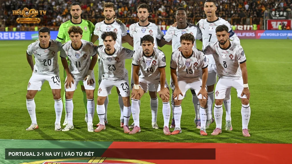 Đội tuyển Portugal trong trận quốc tế